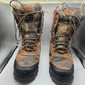 Trekker Thinsulate 1200 Gram Camo Hunting Boots 12M Size Mens Adult